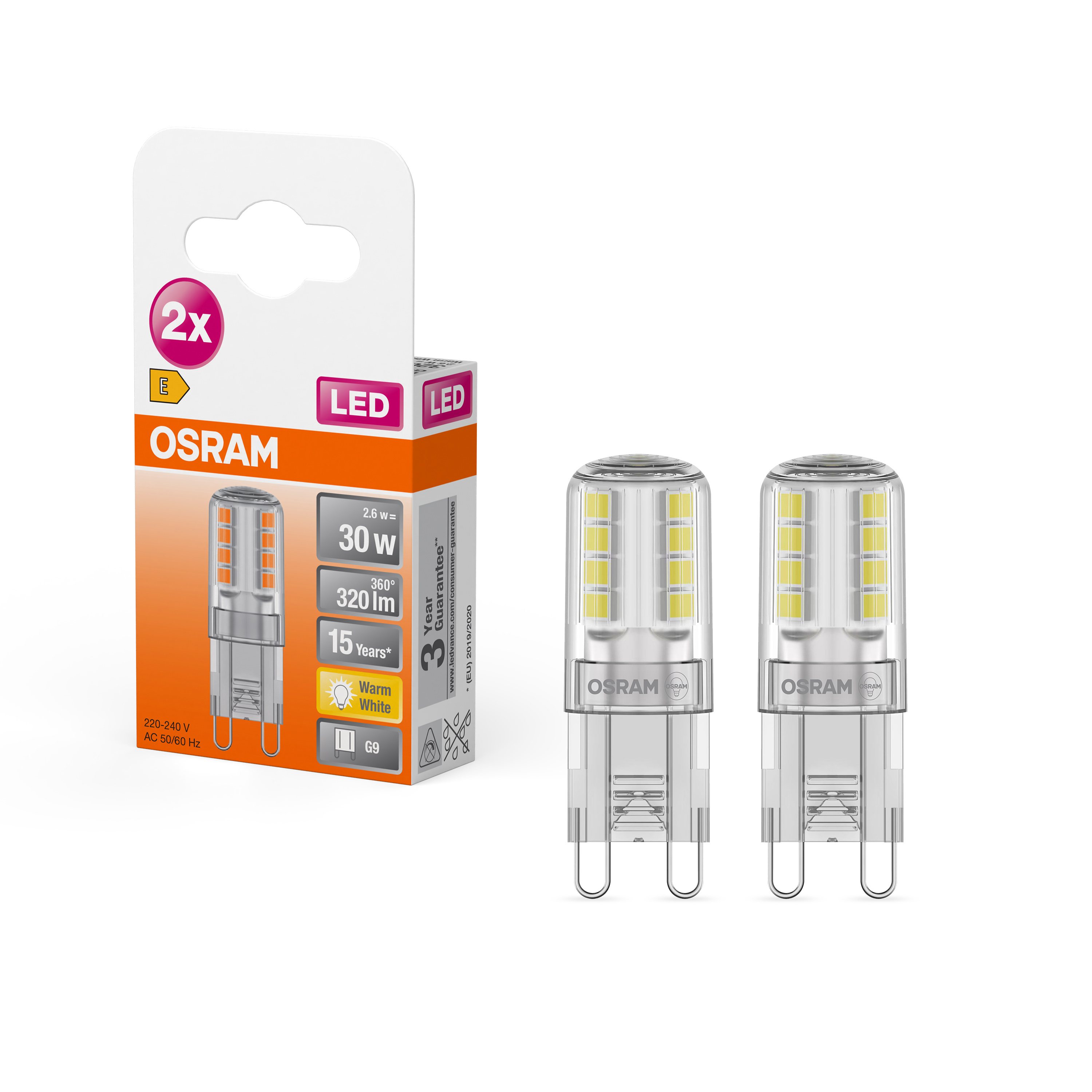 Osram led superstar pin 32 dimmable g9 hotsell